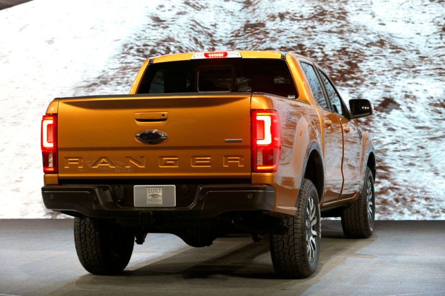 The 2019 Ford Ranger at the North American International Auto Show