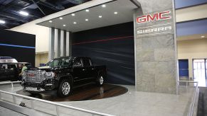 2016 GMC Sierra at Miami Beach International Auto Show at the Miami Beach Convention Center