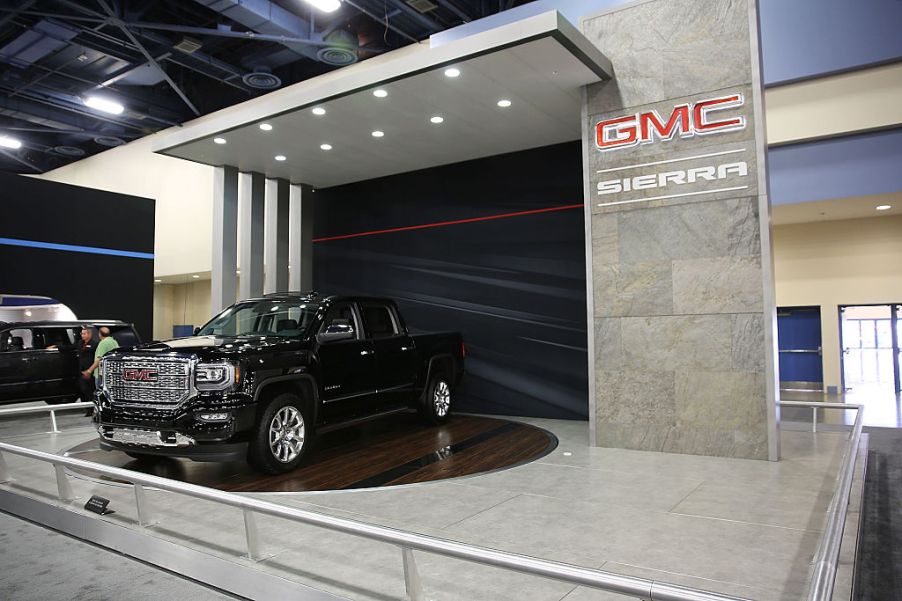 2016 GMC Sierra at Miami Beach International Auto Show at the Miami Beach Convention Center