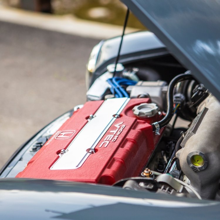 Gildred Racing Super Cooper Sport engine bay