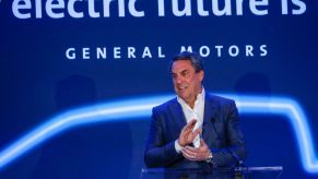 Mark Reuss, President of General Motors, announces that GMs Detroit-Hamtramck Assembly plant will build the all-electric Cruise Origin self-driving shuttle