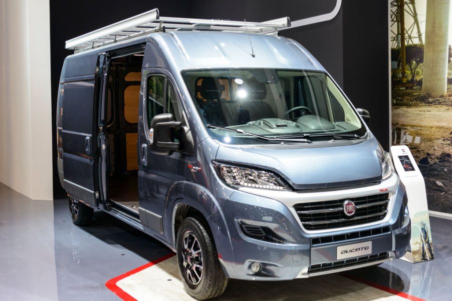 The Fiat Ducato is also marketed as Citroën Jumper, Peugeot Boxer and as the Ram ProMaster