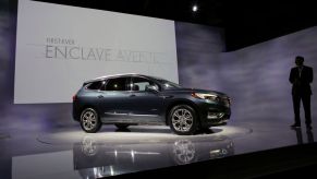 The new Car Buick Enclave Avenir ahead on the International Auto Show in New York