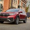 2020 Honda CR-V Hybrid driving on city street