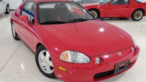 Front Passenger Quarter Shot of a 1994 Del Sol