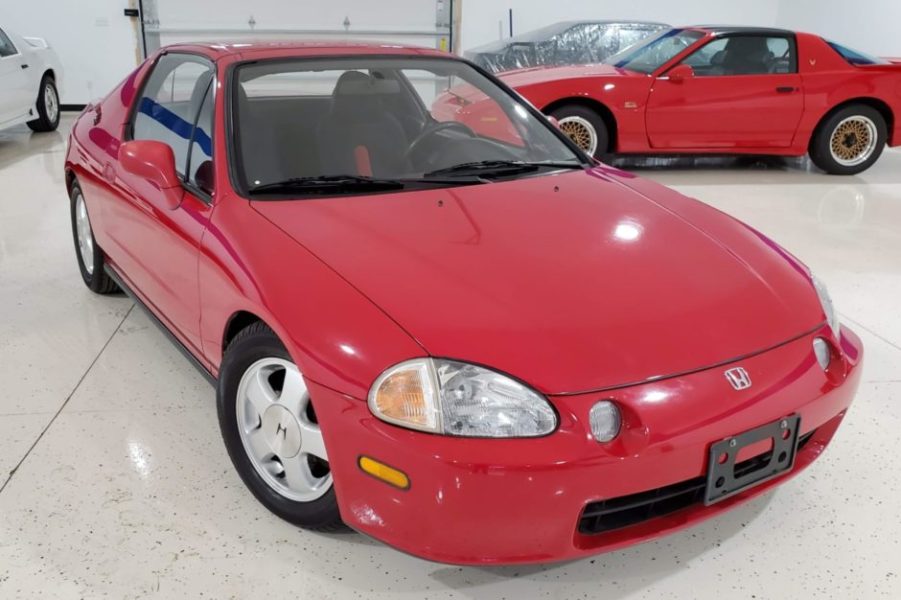 Front Passenger Quarter Shot of a 1994 Del Sol