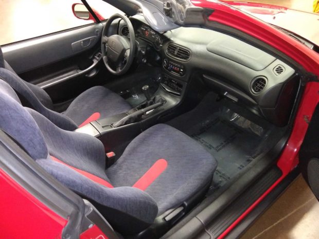 Interior of Honda Del Sol