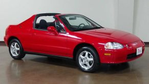 Red 1995 Del Sol Si Vtec