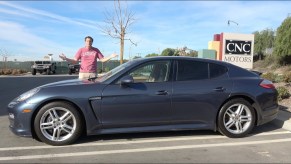 2012 Porsche Panamera side