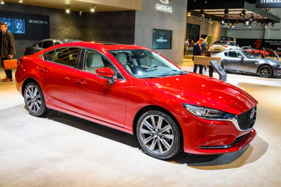 MAZDA6 SEDAN on display at Brussels Expo