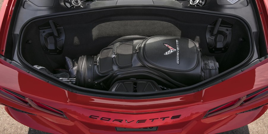 2020 Chevrolet Corvette rear trunk