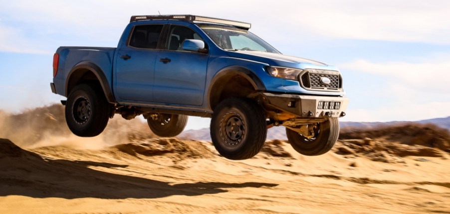 APG Ford Ranger Prorunner jumping