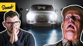 Audi LED headlights