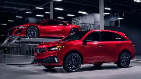 Red 2020 Acura MDX PMC Edition