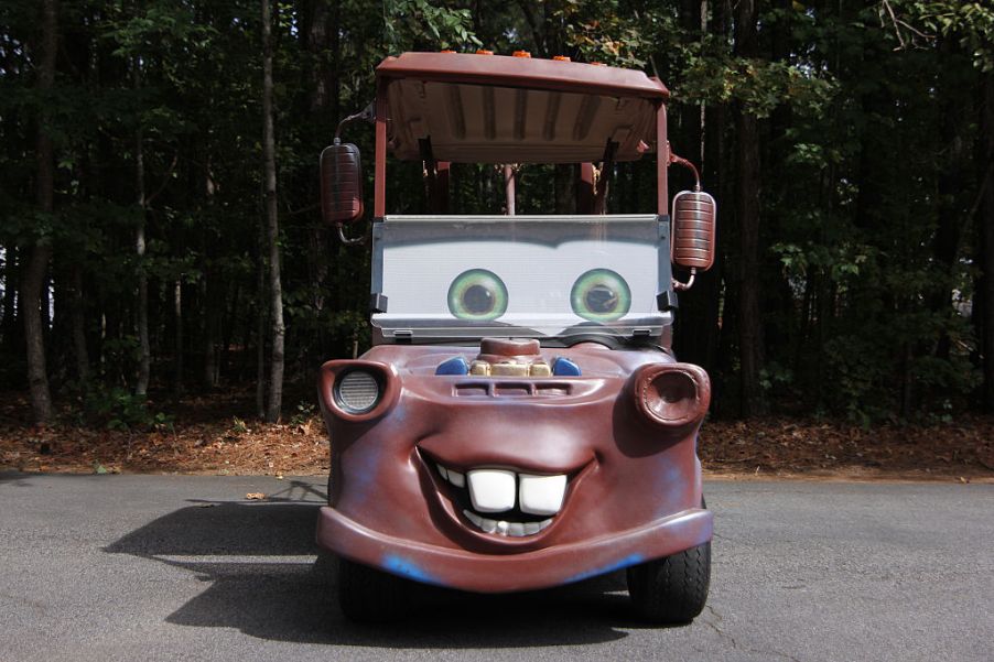 Pixar's Mater Golf Cart Conversion