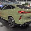 The 2020 BMW X6 M on display at an auto show