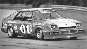 Joe Varde of Tampa, FL, drove this Shelby Dodge Charger in the IMSA Champion Spark Plug Challenge