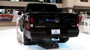 2017 Honda Ridgeline is on display at the 109th Annual Chicago Auto Show at McCormick Place