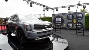 Kia Telluride is seen during the 2019 NBA Awards presented by Kia on TNT