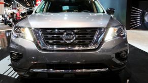 2017 Nissan Pathfinder is on display at the 109th Annual Chicago Auto Show at McCormick Place