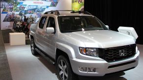 Honda Ridgeline on display at the Canadian International Auto Show in Toronto