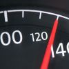 A Speedometer Reading 130