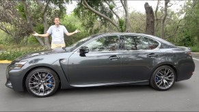 2020 Lexus GS F side