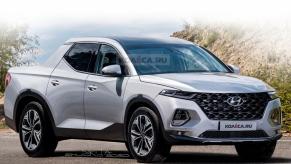 2022 Hyundai Santa Cruz Rendering | Kolesa-2