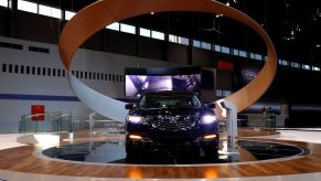 2014 Acura RLX, at the 106th Annual Chicago Auto Show, at McCormick Place