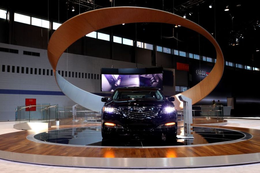 2014 Acura RLX, at the 106th Annual Chicago Auto Show, at McCormick Place