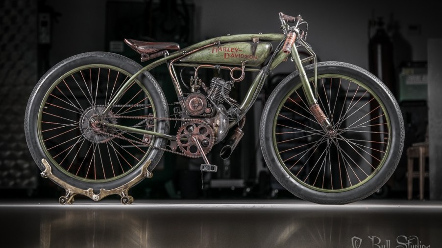 These Vintage Bull Cycles Board Track Racers Are Wild American Throwbacks