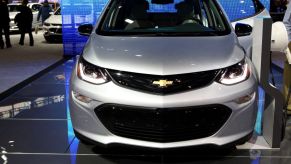 2017 Chevrolet Bolt EV is on display at the 109th Annual Chicago Auto Show at McCormick Place