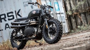 K-Speed Royal Enfield Interceptor 650 custom scrambler