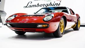 Lamborghini Miura At Concours D'Elegance