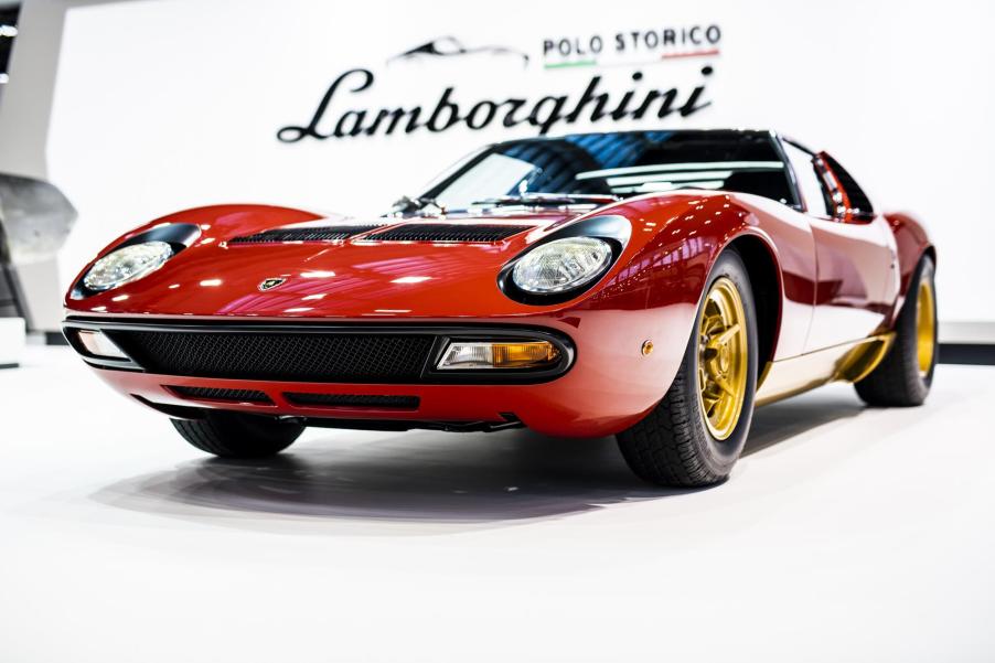 Lamborghini Miura At Concours D'Elegance