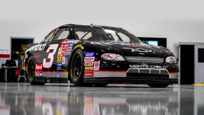 Black and Silver Goodwrench Chevrolet driven by Dale Earnhardt Sr.