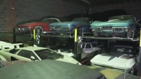 Three Hundred Car Collection Includes Multiple Classic Corvette Models