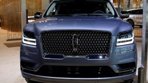 2020 Lincoln Navigator is on display at the 112th Annual Chicago Auto Show at McCormick Place