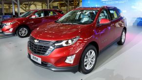 Chevy Equinox on display