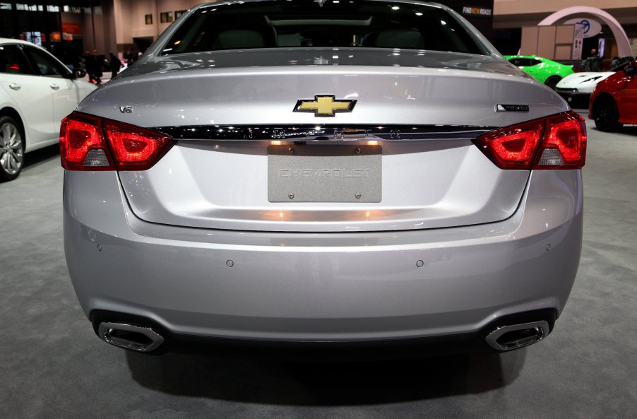 2017 Chevrolet Impala is on display at the 109th Annual Chicago Auto Show at McCormick Place