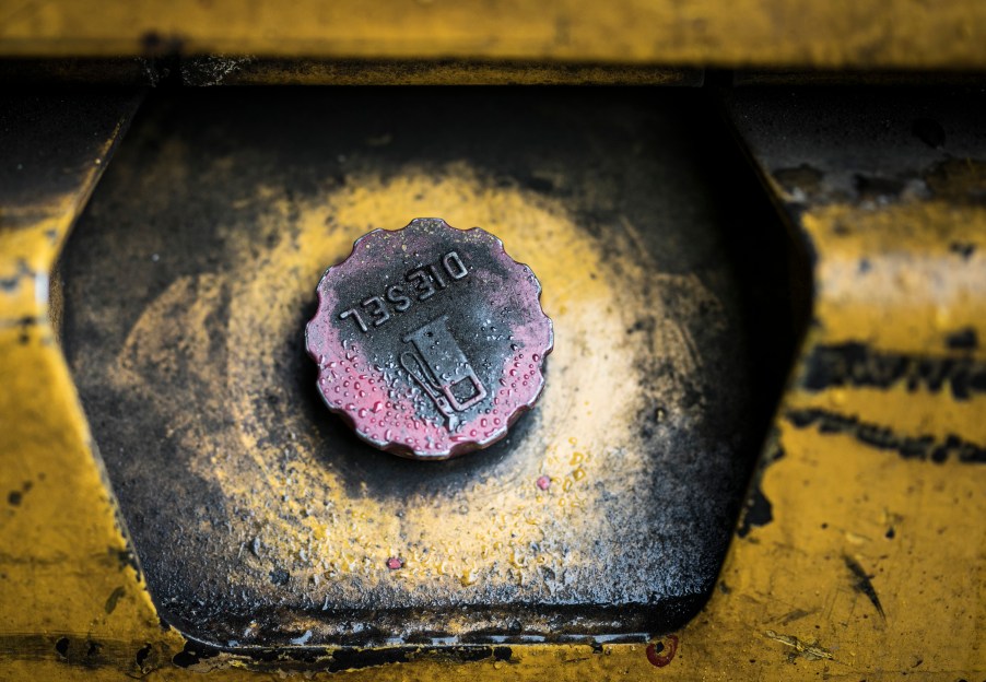 a diesel fuel cap