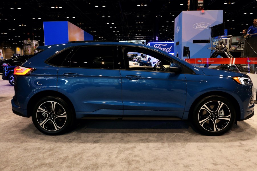 2020 Ford Edge is on display at the 112th Annual Chicago Auto Show