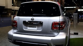 2019 Nissan Armada is on display at the 111th Annual Chicago Auto Show