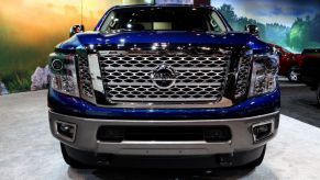 2017 Nissan Titan XD is on display at the 109th Annual Chicago Auto Show at McCormick Place