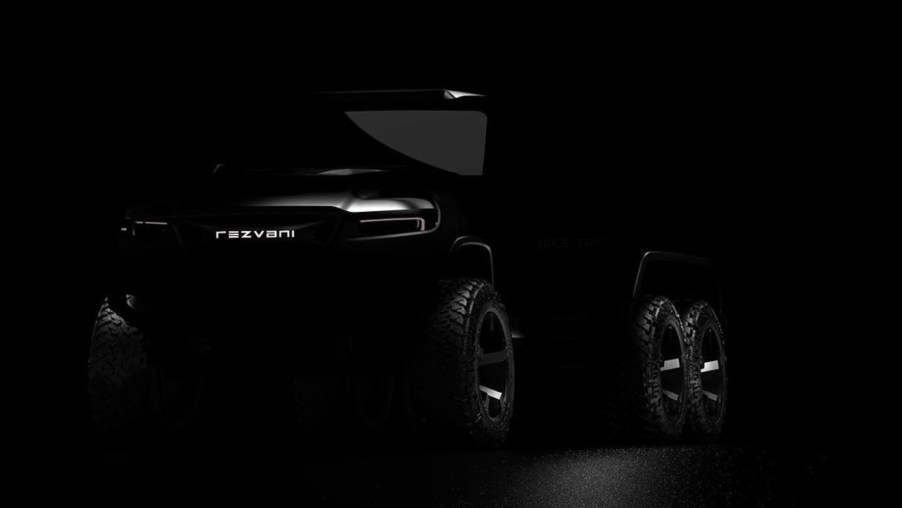 Rezvani Hercules 6x6 truck shadowed