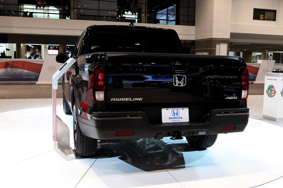 2017 Honda Ridgeline is on display at the 109th Annual Chicago Auto Show