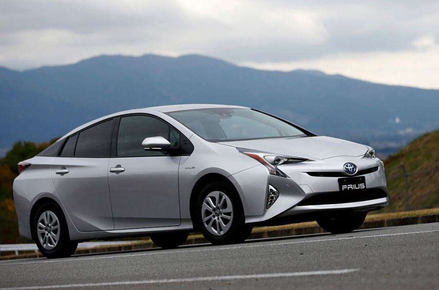 A Toyota Prius out for a test drive