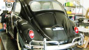 23-mile 1964 Volkswagen beetle in black