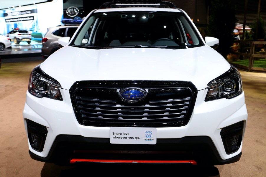 2020 Subaru Forester Sport is on display at the 112th Annual Chicago Auto Show