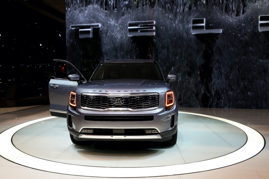 2020 Telluride is on display at the 111th Annual Chicago Auto Show at McCormick Place